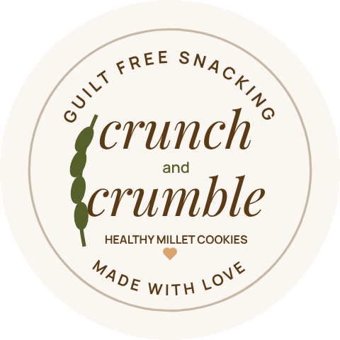 Crunch and Crumble — healthy millet cookies